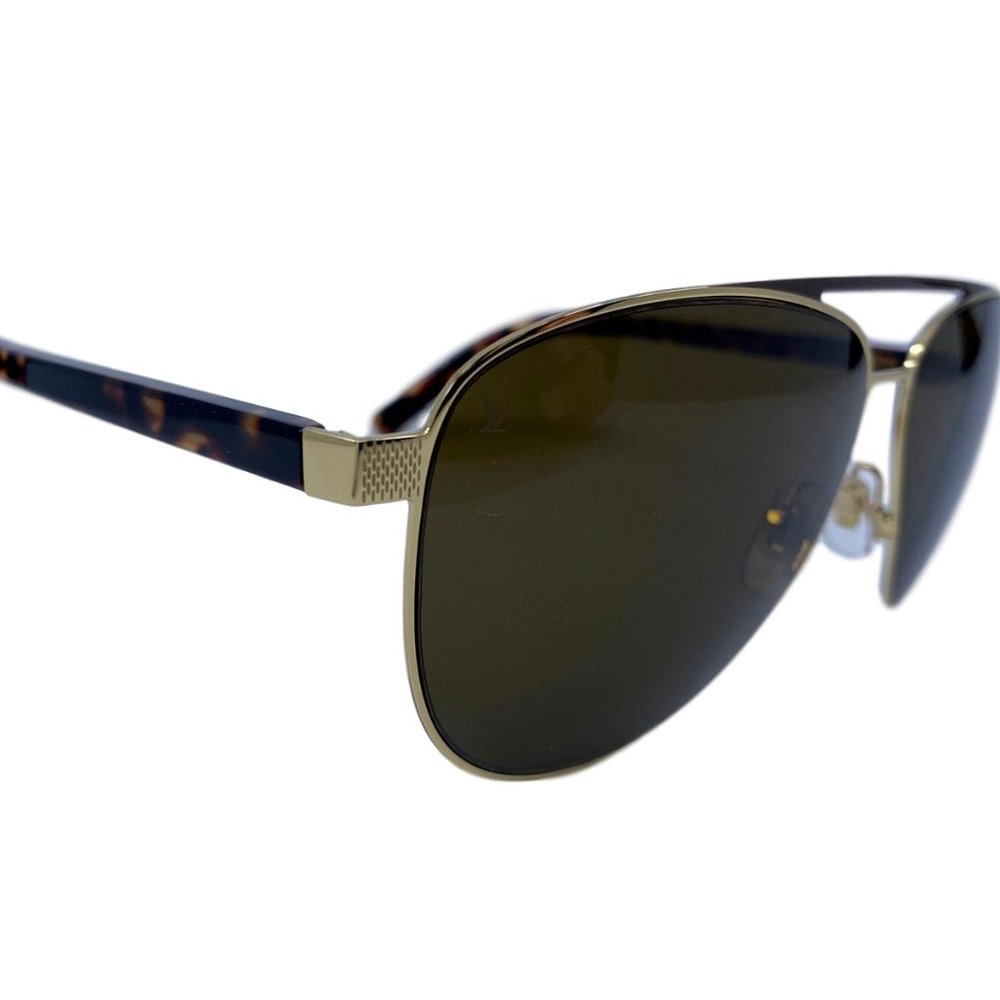 New Authentic Louis Vuitton Starship Gold Sunglass